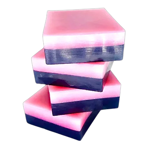 Better Shape Up — roze-zwarte lagenzeep